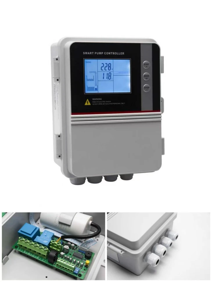 Contrôleur de pompe unique intelligent monophasé-0,37-2,2 kw